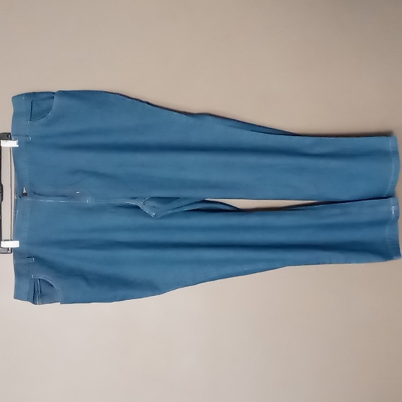 Woman Within Straight Leg Jeans w Elastic Back Size 28W - Picture 1 of 6